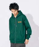 THRASHER スラッシャー 裏起毛 胸刺繍 フード刺繍 フルジップフーディー ジップパーカー