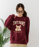 【C-FORT POINT/フォートポイント】アニマルプリント(フレンチブルドッグ) スウェットトレーナー