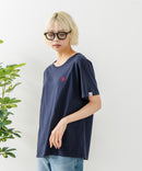 ブランドロゴワンポイント刺繍Tシャツ【U.S. POLO ASSN./ユーエスポロアッスン】