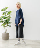 【SAVIER/サビアー】×【ZERO STAIN/ゼロステイン】コラボ ラグランスリーブ ポケット付 Tシャツ