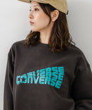 【CONVERSE/コンバース】クラックロゴ グラフィック スウェットトレーナー
