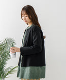 【FORT POINT/フォートポイント】バスク天竺 クルーネック カーディガン