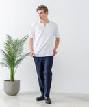 ZEROSTAIN キーネック Tシャツ 防汚 UVカット 汗染みの目立ちにくいTシャツ