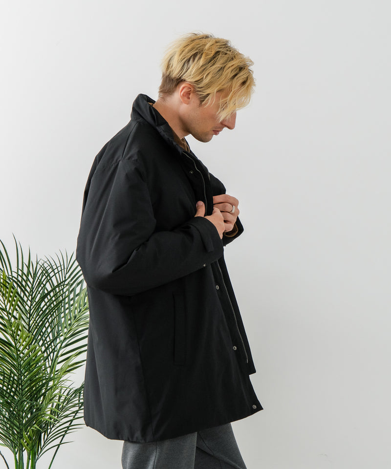 【BLUE STANDARD/ブルースタンダード】撥水防風 中綿コート 防寒 軽量 ビジカジ ビズ