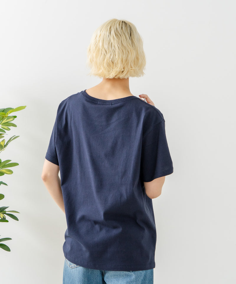 ブランドロゴワンポイント刺繍Tシャツ【U.S. POLO ASSN./ユーエスポロアッスン】