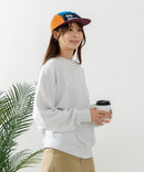 【C-FORT POINT/フォートポイント】ネコマフラー刺繍 スウェットトレーナー