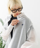 【BEVERLY HILLS POLO CLUB/ビバリーヒルズポロクラブ】ワンポイント刺繍 シアーシャツ zo