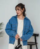 【C-FORT POINT/フォートポイント】デニムフライトジャケット ❘ジーンズメイト公式オンラインショップ