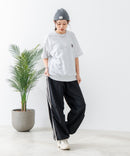 【CONVERSE/コンバース】ミニ裏毛 5分袖 スウェットトレーナー zo