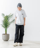 【CONVERSE/コンバース】ミニ裏毛 5分袖 スウェットトレーナー zo