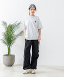 【CONVERSE/コンバース】ミニ裏毛 5分袖 スウェットトレーナー zo