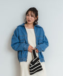 【C-FORT POINT/フォートポイント】デニムフライトジャケット ❘ジーンズメイト公式オンラインショップ