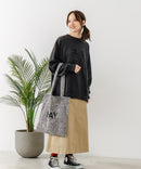 【C-FORT POINT/フォートポイント】アニマル ロゴプリント スウェットトレーナー