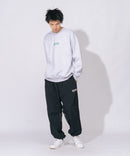 裏起毛 バック刺繍＆プリント クルーネックスウェット THRASHER スラッシャー　