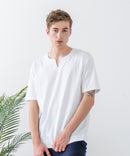 ZEROSTAIN キーネック Tシャツ 防汚 UVカット 汗染みの目立ちにくいTシャツ