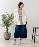 【C-FORT POINT/フォートポイント】裏毛 コクーン フルジップ パーカー