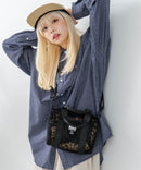 メッシュ2WAYミニボストンバッグ【DISCUS/ディスカス】