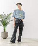 別注 アニマルプリント オーバーサイズ Tシャツ【MEI/メイ】