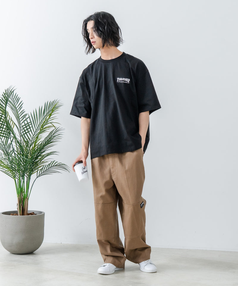 【THRASHER/スラッシャー】ワンポイント 刺繍Tシャツzo