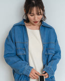 【C-FORT POINT/フォートポイント】デニムフライトジャケット ❘ジーンズメイト公式オンラインショップ