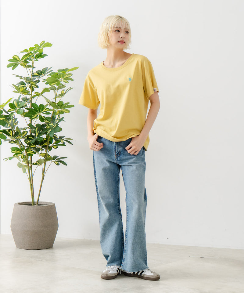 ブランドロゴワンポイント刺繍Tシャツ【U.S. POLO ASSN./ユーエスポロアッスン】