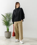 【FORT POINT/フォートポイント】ハイネック ボリューム袖 ロンＴ