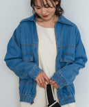 【C-FORT POINT/フォートポイント】デニムフライトジャケット ❘ジーンズメイト公式オンラインショップ