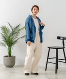 【C-FORT POINT/フォートポイント】インディゴ裏毛 フルジップパーカー ❘ジーンズメイト公式オンラインショップ