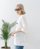 【DISCUS/ディスカス】ヘビーウェイト カレッジロゴプリントTシャツ ルーズシルエット