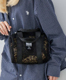 メッシュ2WAYミニボストンバッグ【DISCUS/ディスカス】