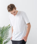 ZEROSTAIN Vネック Tシャツ 防汚 UVカット 汗染みの目立ちにくいTシャツ