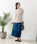 【C-FORTPOINT/フォートポイント】ニットベスト＋ブラウスアンサンブル1