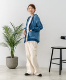 【C-FORT POINT/フォートポイント】インディゴ裏毛 フルジップパーカー ❘ジーンズメイト公式オンラインショップ