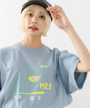 別注 アニマルプリント オーバーサイズ Tシャツ【MEI/メイ】