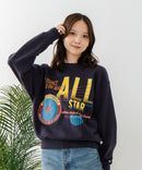 【CONVERSE/コンバース】パッチロゴ グラフィック スウェットトレーナー