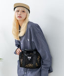 メッシュ2WAYミニボストンバッグ【DISCUS/ディスカス】