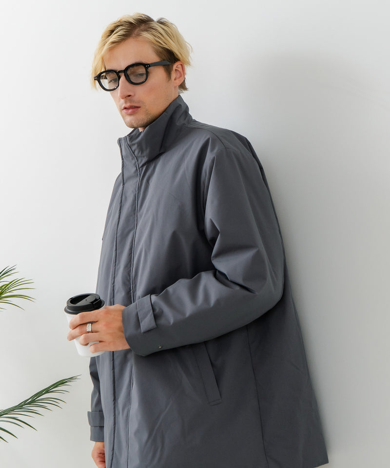 【BLUE STANDARD/ブルースタンダード】撥水防風 中綿コート 防寒 軽量 ビジカジ ビズ
