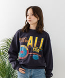 【CONVERSE/コンバース】パッチロゴ グラフィック スウェットトレーナー