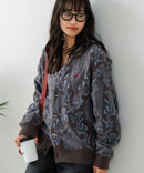 【BEVERLY HILLS POLO CLUB/ビバリーヒルズポロクラブ】ワンポイント刺繍 モヘアタッチ ニットカーディガン