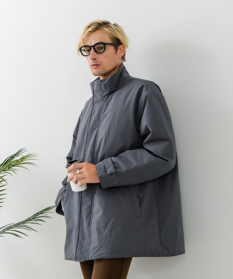 【BLUE STANDARD/ブルースタンダード】撥水防風 中綿コート 防寒 軽量 ビジカジ ビズ