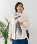 【C-FORT POINT/フォートポイント】裏毛 コクーン フルジップ パーカー