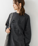 【C-FORT POINT/フォートポイント】アニマル ロゴプリント スウェットトレーナー