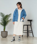 【C-FORT POINT/フォートポイント】フード付き デニムジャケット デニムジップパーカー ❘ジーンズメイト公式オンラインショップ