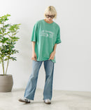 ピグメントプリントＴシャツ【U.S. POLO ASSN./ユーエスポロアッスン】　　　　　　　　　　　　　　　　　　　　　　　　　　　　　　　　　　　　　　　　　　　　　　　　　　　　　　　　　　　　