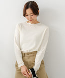 【C-FORT POINT/フォートポイント】ハイネック メロウ配色 プルオーバートップス