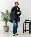 【C-FORT POINT/フォートポイント】リバーシブルスタンドブルゾン