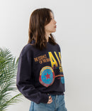 【CONVERSE/コンバース】パッチロゴ グラフィック スウェットトレーナー