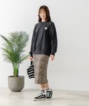 【C-FORT POINT/フォートポイント】ネコマフラー刺繍 スウェットトレーナー