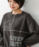 【C-FORT POINT/フォートポイント】裏毛 リメイク風 スウェットトレーナー