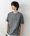 USAコットン ワッペンロゴ刺繍 無地 クルーネック半袖Tシャツ レディース メンズ【DISCUS/ディスカス】